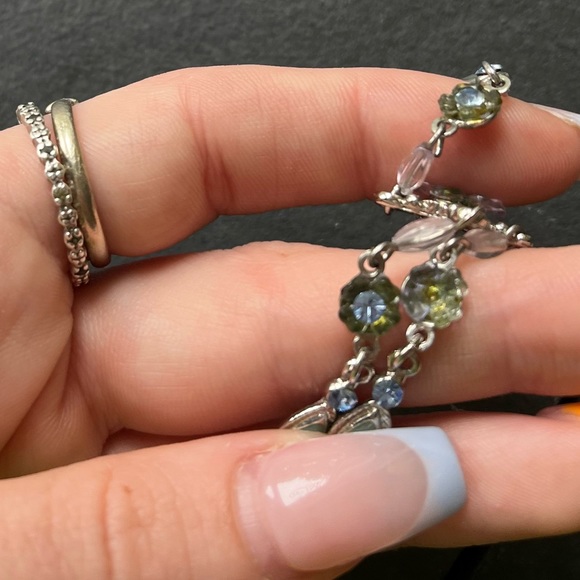 Various Stone Dangley Earrings - Picture 4 of 4